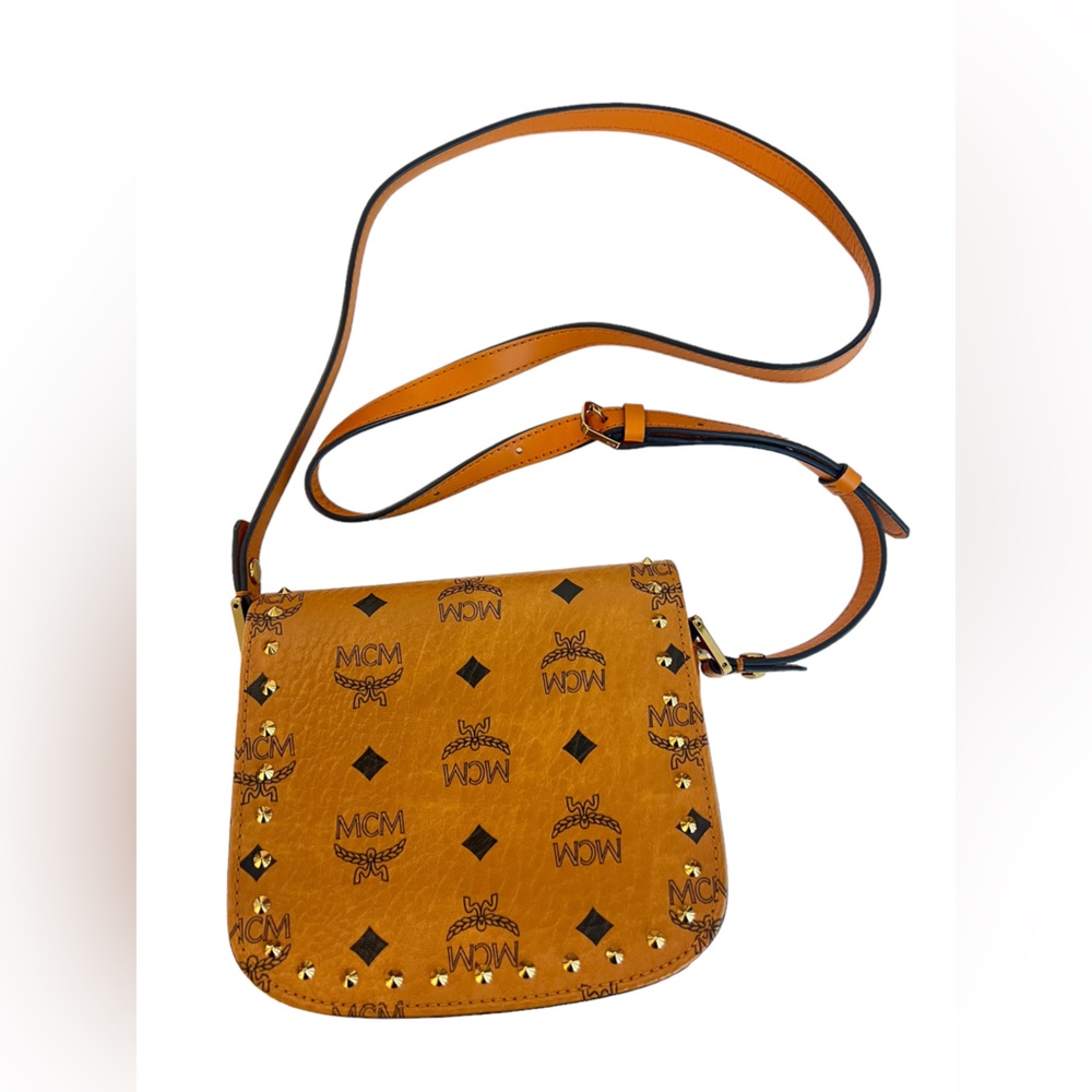 MCM Patricia brown shoulder bag - Picture 3 of 9